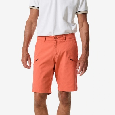 Decathlon pánske bermudy na jachting Sailing 100 tehlovočervené
