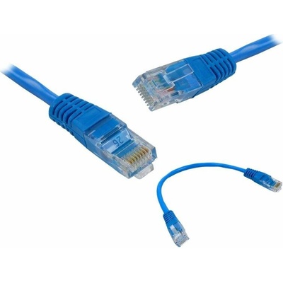 LTC 371208361B UTP Patch Lexton RJ45 CAT5E 0,25m modrý