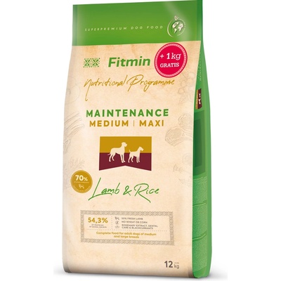 Fitmin Medium & Maxi Lamb & Rice 13 kg