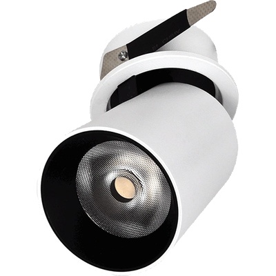 ELMARK Tlom sky cob ОСВЕТИТЕЛ ВГРАДЕН МОНТАЖ 15w 4000k 30° БЯЛ (93tlbm1540/wh)