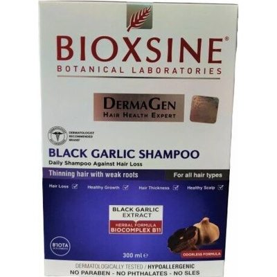 Bioxsine Šampon proti vypadávání vlasů s černým česnekem 300 ml