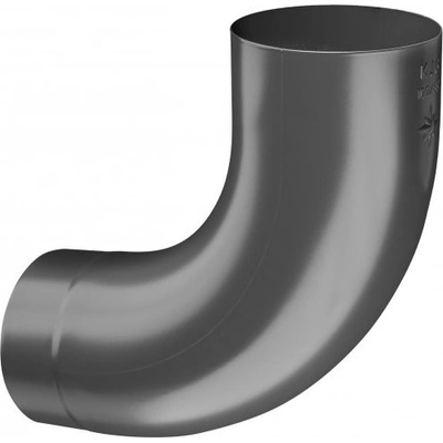 KJG Koleno svodové 120 mm 85° antracit