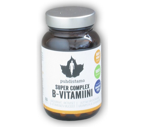 Puhdistamo Super Complex B-Vitamiini 60 kapsúl