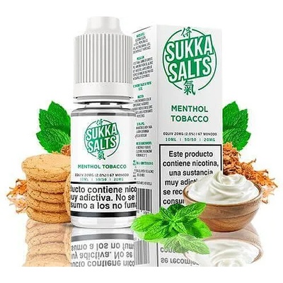 Sukka Salts Tobacco Menthol 10ml 20mg