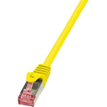 LogiLink Кабел S/FTP LOGILINK Cat6, LSZH, Мед, 5 м, Жълт, AWG27, Двойно екраниран CQ2077S (CQ2077S) (CQ2077S)