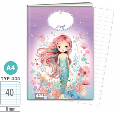 ARGUS Zošit A4 TYP 444 Mermaid
