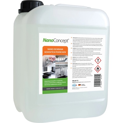 NanoConcept Ochrana na kovy, chróm a ušľachtilú oceľ 5000ml