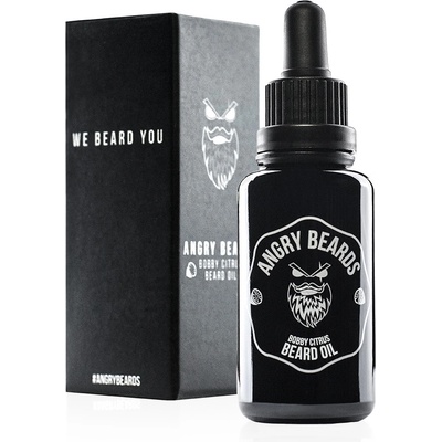 Angry Beards Bobby Citrus olej na fúzy 30 ml