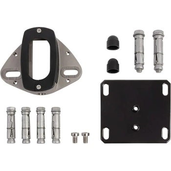 LOCINOX Комплект аксесоари за монтаж на панти с автомат за затваряне на врати Interio към фундамент (INTERIOGROUND9005)