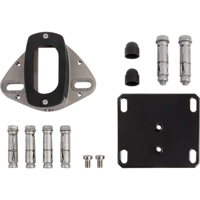 LOCINOX Комплект аксесоари за монтаж на панти с автомат за затваряне на врати Interio към фундамент (P00004754-9005)