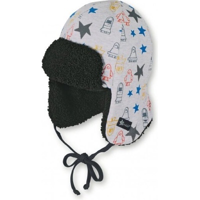 Sterntaler Зимна детска шапка за момче, тип ушанка, Sterntaler