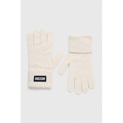 Moschino Кашмирени ръкавици Moschino в бежово (M5739.60095)