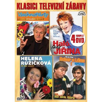 Supraphon Klasici televizní zábavy - 4DVD (024058)