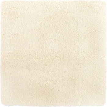 Шаги килим с дълъг косъм, NAVARRA, кремав, 120x120см, полиестер