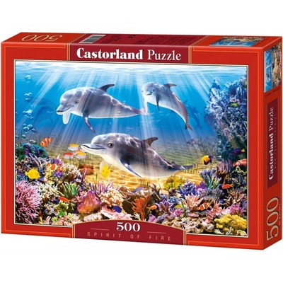 Castorland Dolphins Underwater 500 dielov
