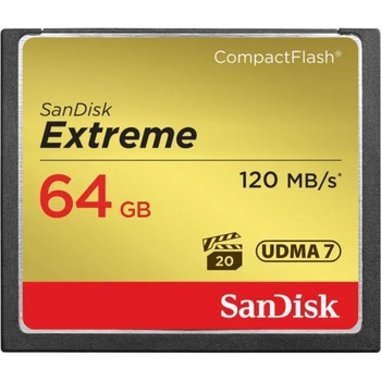 Image 1 of SanDisk Compact Flash Exteme 64GB (SDCFXS-064G-X46/123852)