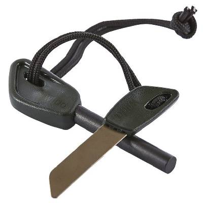 Křesadlo FIRE FLASH Pro WILDO large (Originální ocelové křesadlo od Švédské Fa FIREFLASH k rozdělání ohně, používané též ve Švédské Armádě.)