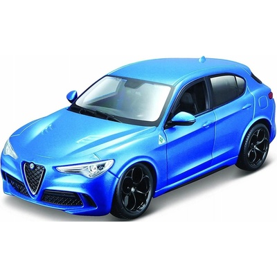 Bburago Alfa Romeo Stelvio modrá 1:24