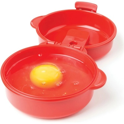 Sistema Microwave Dóza na varenie vajíčok 271 ml červená