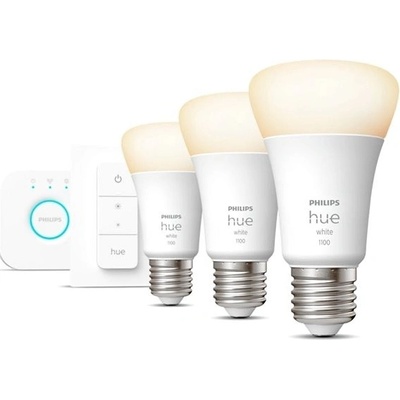 Philips Hue White 9,5 W 1100 E27 starter kit