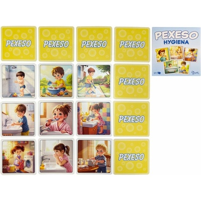 Pexeso hygiena 64ks kariet
