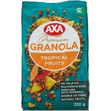 Axa granola premium s tropickým ovocím 330 g