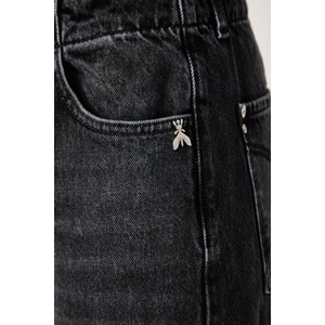 Patrizia Pepe дънки wide leg дамски (8P0020.D1WZN)