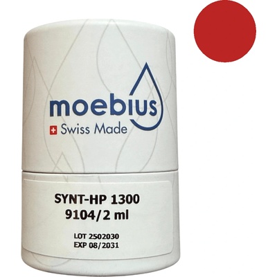 Moebius Масло Moebius 9104 SC 1300 за механични часовници 2ml - червено