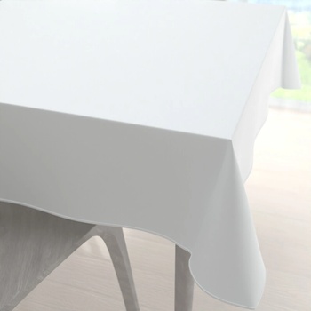 Biante Teflónový štvorcový obrus TF-027 Biely bez vzoru 80x80 cm