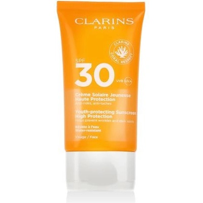 Clarins Sun Care Youth-Protecting Face Sunscreen SPF30 слънцезащитен крем за лице 50 ml за жени