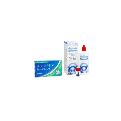 Alcon Air Optix Plus Hydraglyde for Astigmatism (3 лещи) + Oxynate Peroxide 380 ml с кутийка