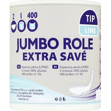 Tip Line Jumbo, 2 vrstvy, 400 útržkov