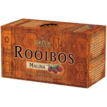 Grešík Rooibos malina 20 sáčkov