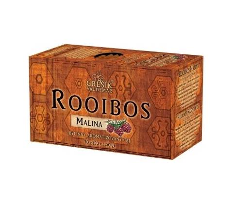 Grešík Rooibos malina 20 sáčkov
