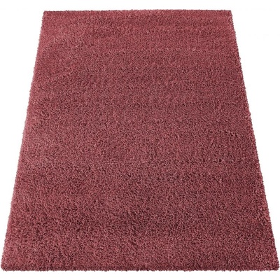 Kobercový ráj shaggy Santo Cihlový červený
