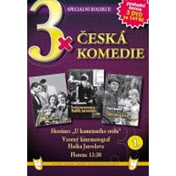 Česká komedie 1. DVD
