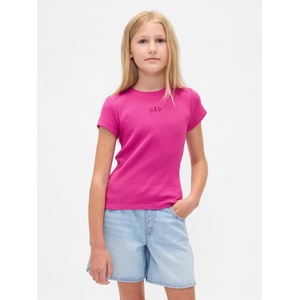 GAP Детска ребрована тениска с лого GAP GAP | Rozov | Момичешки | XS - zoot - 32,98 лв