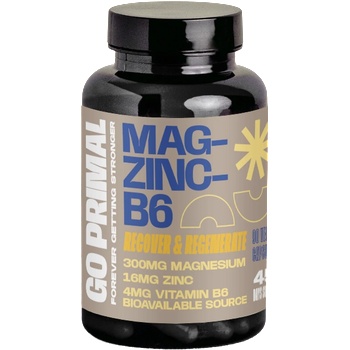 GoPrimal Магнезий-Цинк-b6 - 90 капсули