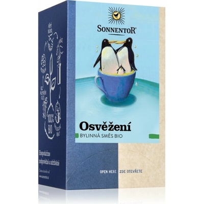 SONNENTOR Osvěžení BIO bylinný čaj 18 x 1,2 g