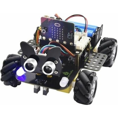 Arduino Micro bit 4WD Mecanum auto bez dosky V2
