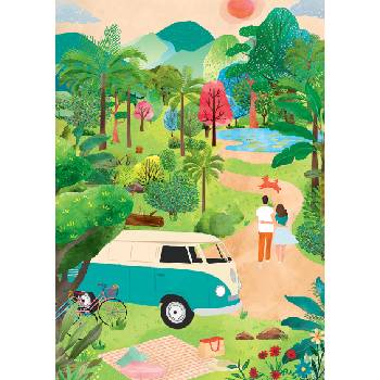 Image 1 of Pieces & Peace - Puzzle Summer Trip - 1 000 piese