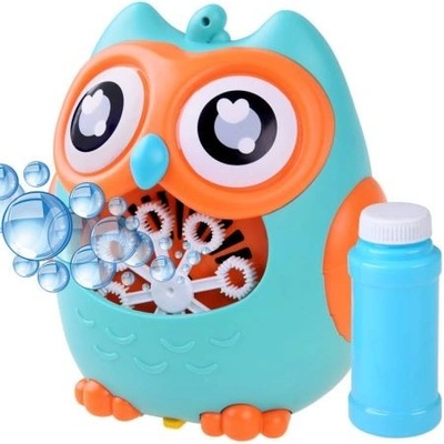 Automatický bublifuk Sova modrá