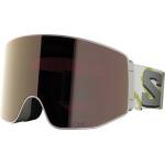 Salomon Ски маска Salomon Sentry Prime Sigma Cat 3 VLT 12% + Cat 1 VLT 52% Ski goggles - Marshmallow / Gun Metal - размер One Size (417-4477-0311)
