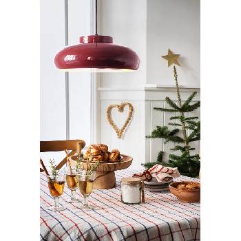 Madam Stoltz Висяща лампа Madam Stoltz Enamel 10 x 18 cm (L59219R)