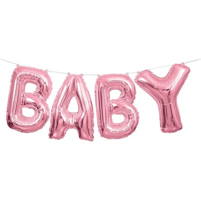 Unique Baby nápis růžový 2,7m