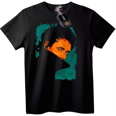 NOONEBRAND Тениска Gustavo Cerati Tribute - XL, Black