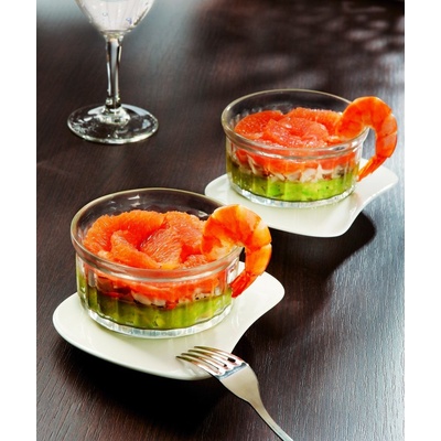 Pyrex SET 3 sklenené misky Cook&Heat obdĺžnikové SET3ks 20 x 17x6 cm