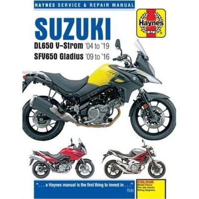 Suzuki DL650 V-Strom a SFV650 Gladius (04 - 19), 2004 to 2019 Haynes Publishing Group