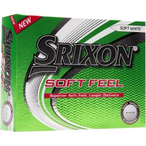Srixon Soft Feel Golf Balls 12 Pack - White 12Pk