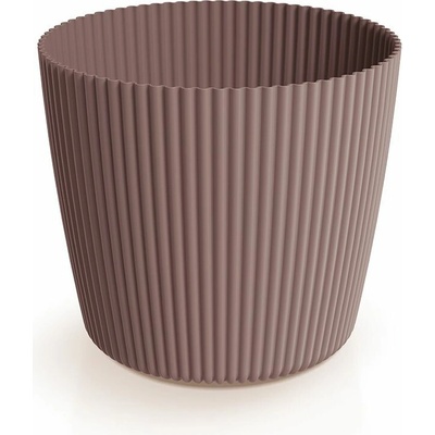 Prosperplast Květináč MILLA ROND IX marsala, 19,6 cm